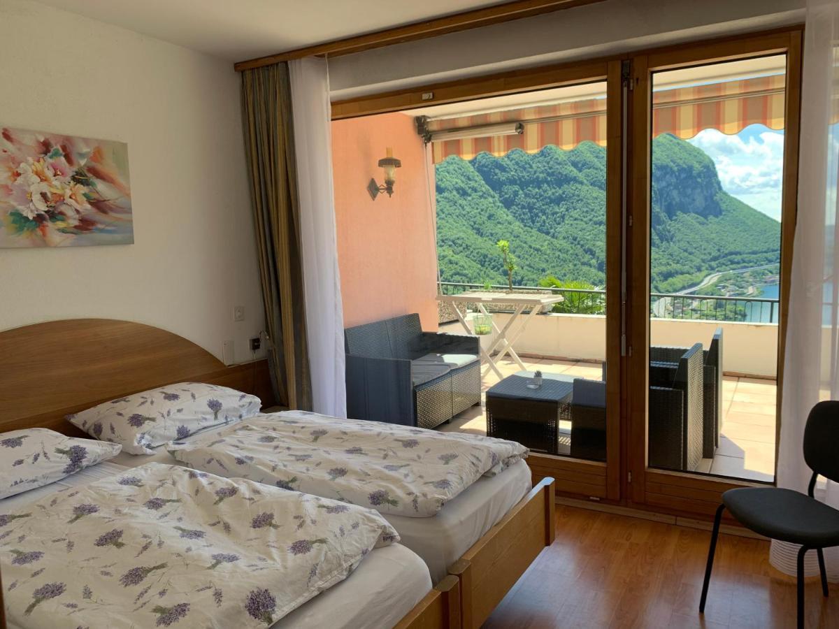 Appartement Casa Rosa à Rovio Extérieur photo